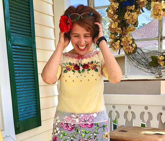 Introducing myself, through the medium of fashion.