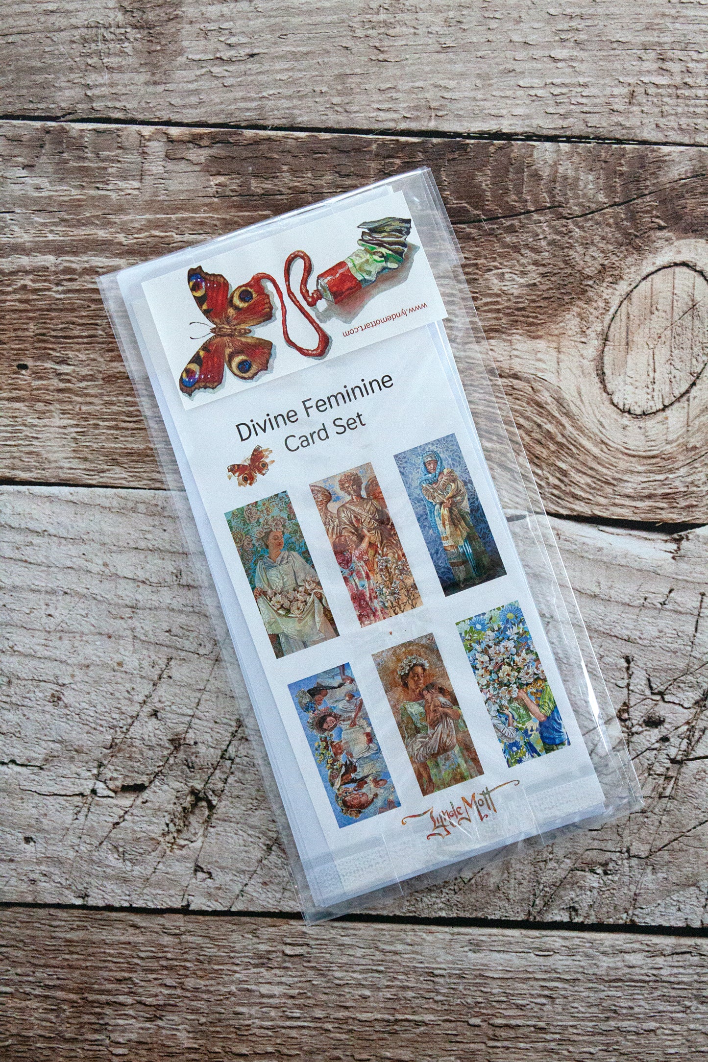 Divine Feminine Paintings 6 Card Set
